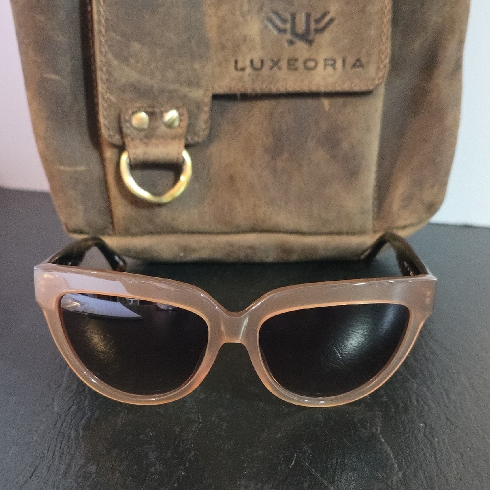 #1 Isaac Mizrahi Brown Sunglasses - Picture 3 of 7